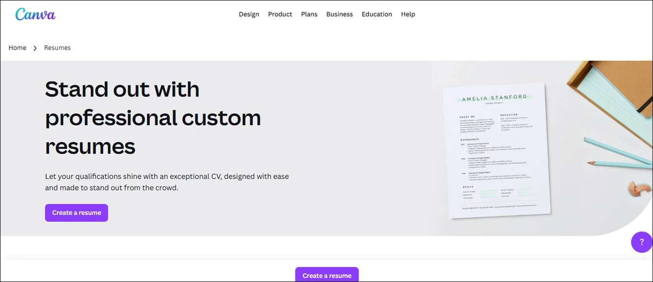 Canva Website