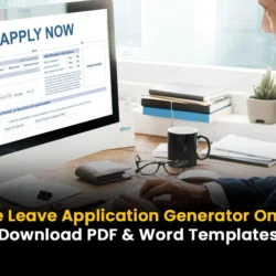 Free Leave Application Generator Online