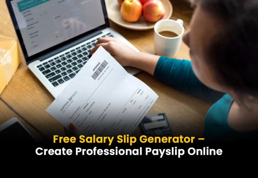 Free Salary Slip Generator