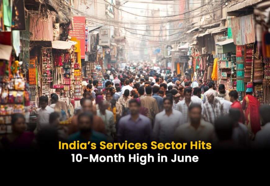India’s Services Sector Hits 10-Month High in June